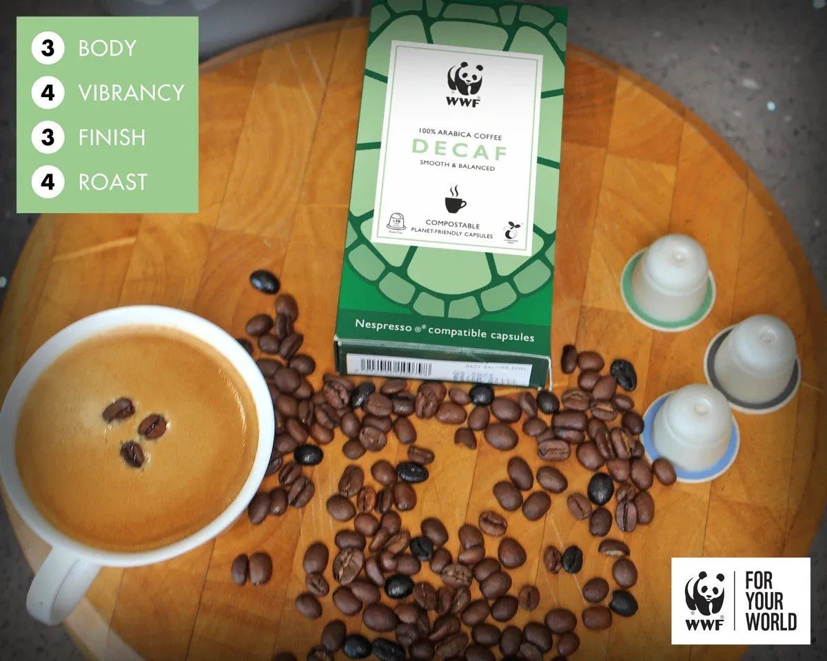 WWF Decaf Coffee Pods