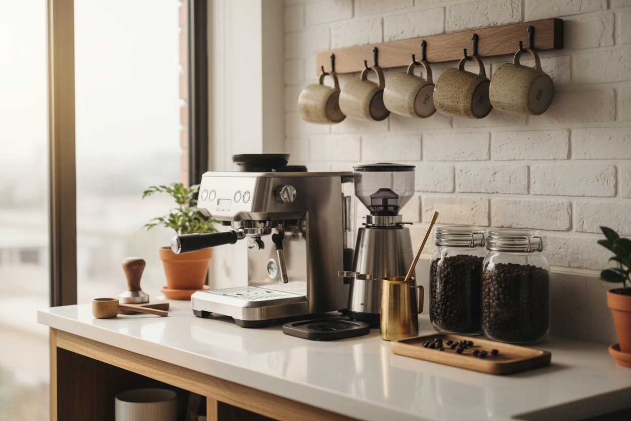 home coffee station image
